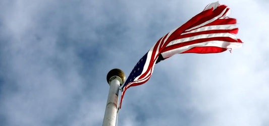 Ground Set Cone Tapered Aluminum Flag Poles Wind Chart