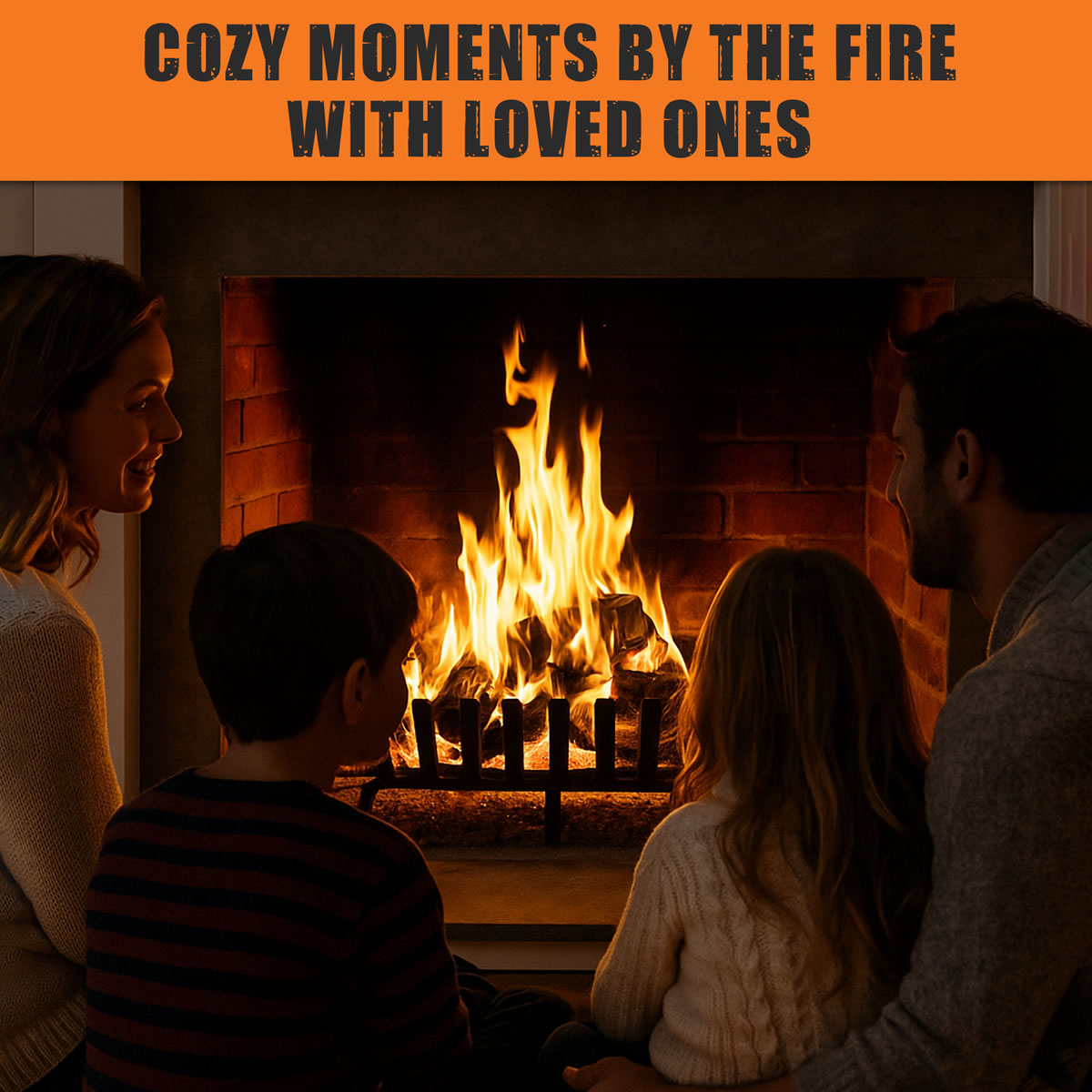 36" Deep Forest Lifetime Fireplace Grate - Extra Heavy Duty