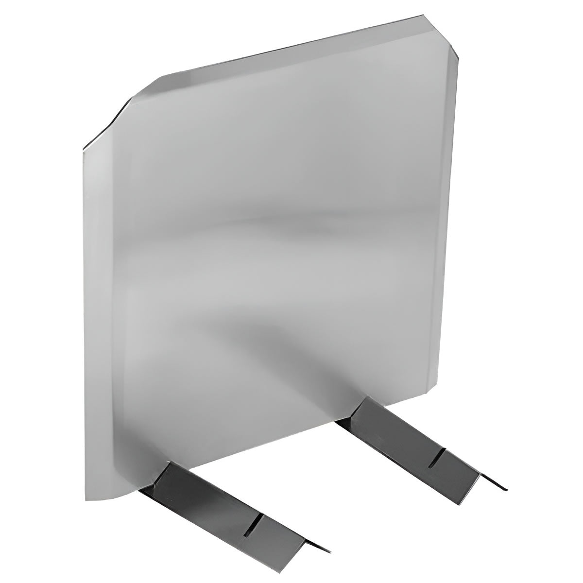 Stainless Radiant Fireback - 20" H x 20" W