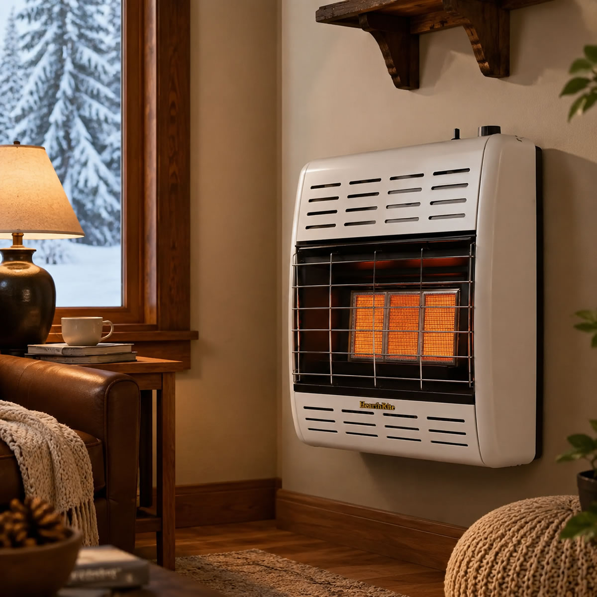 Empire 16,800 BTU Propane Heater Manual Temperature Control