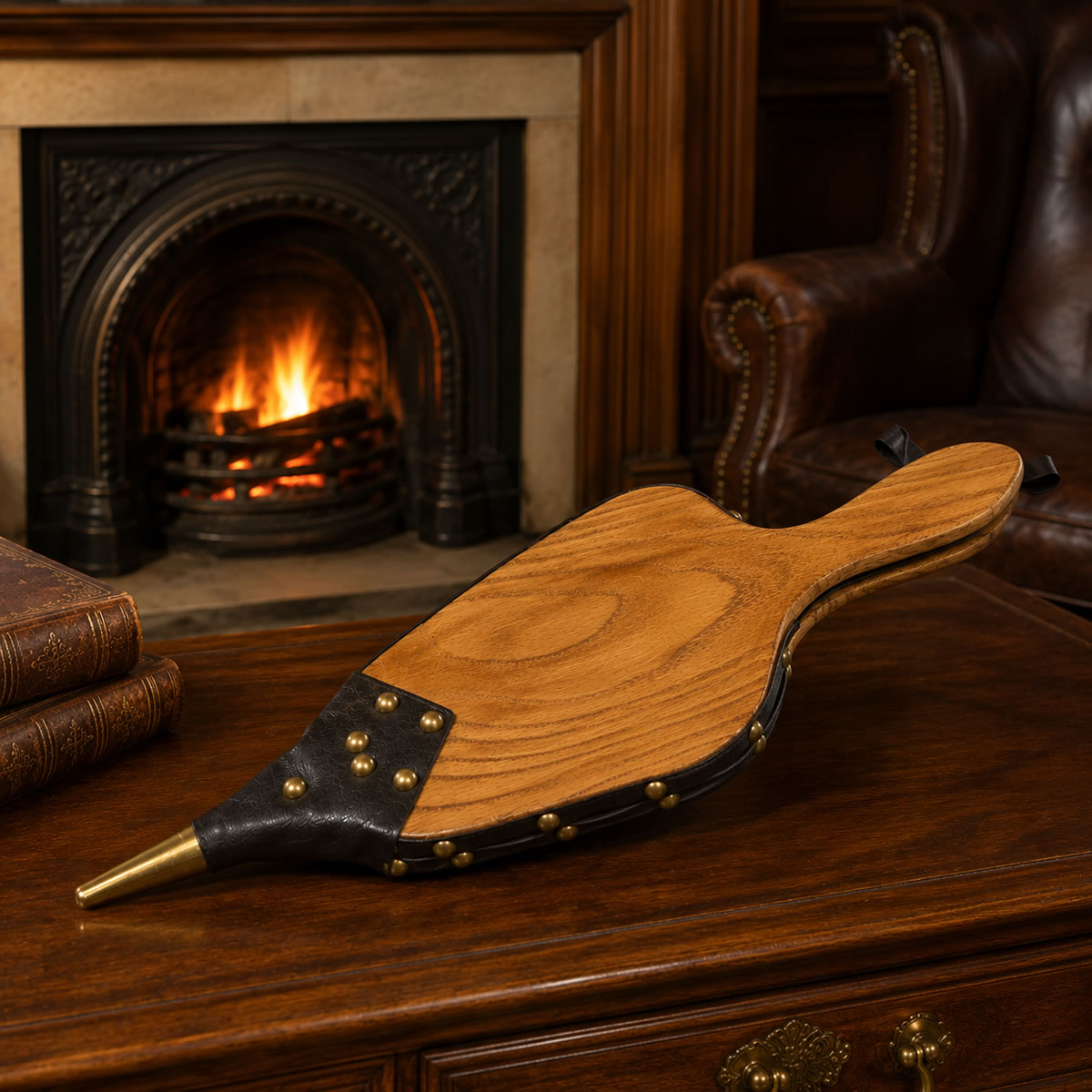 Johnny Beard English Natural Oak Bellows