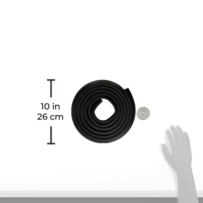 KidCo Foam Edge Protectors (Black)