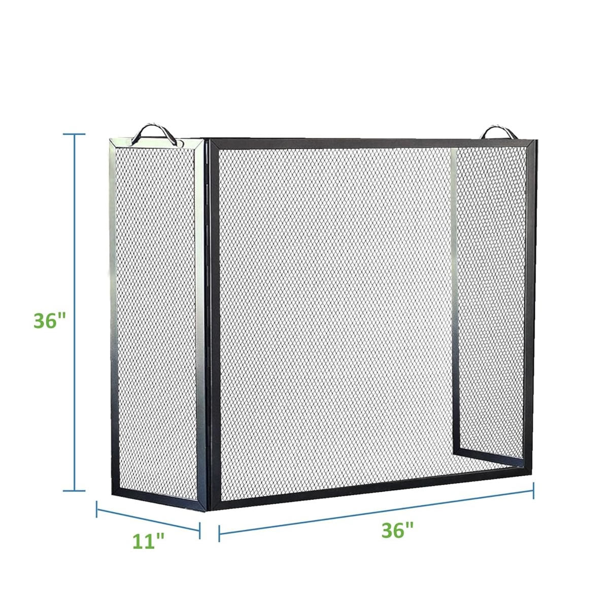 Large Flat Twisted Rope Folding Screen-G