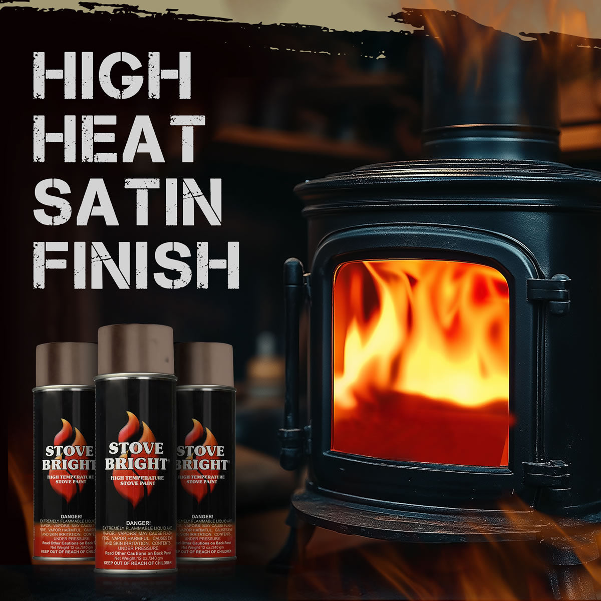 Stove Bright High Temp Paint - Mauve - 8120