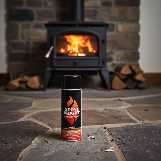 Stove Bright High Temp Paint - Gold - 8123 - Kit of 4