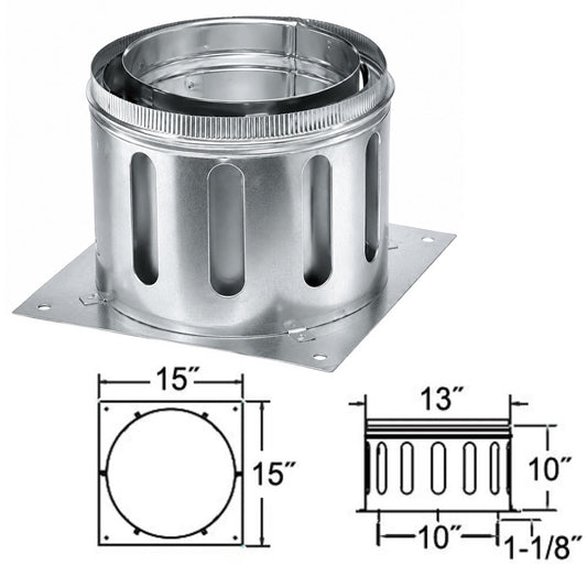 10" DuraChimney II Anchor Plate - 10DCA-AP