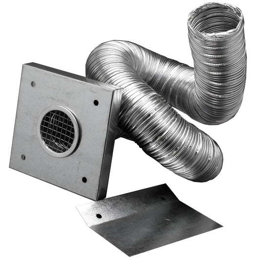 3" PelletVent Pro Fresh Air Intake Kit with 2" Flex Hose - 3PVP-AIK