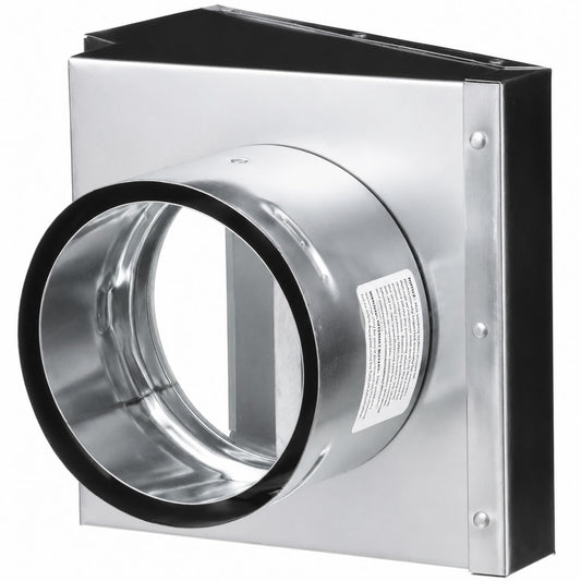 4" PelletVent Pro Square Horizontal Termination Cap - 4PVP-HSC
