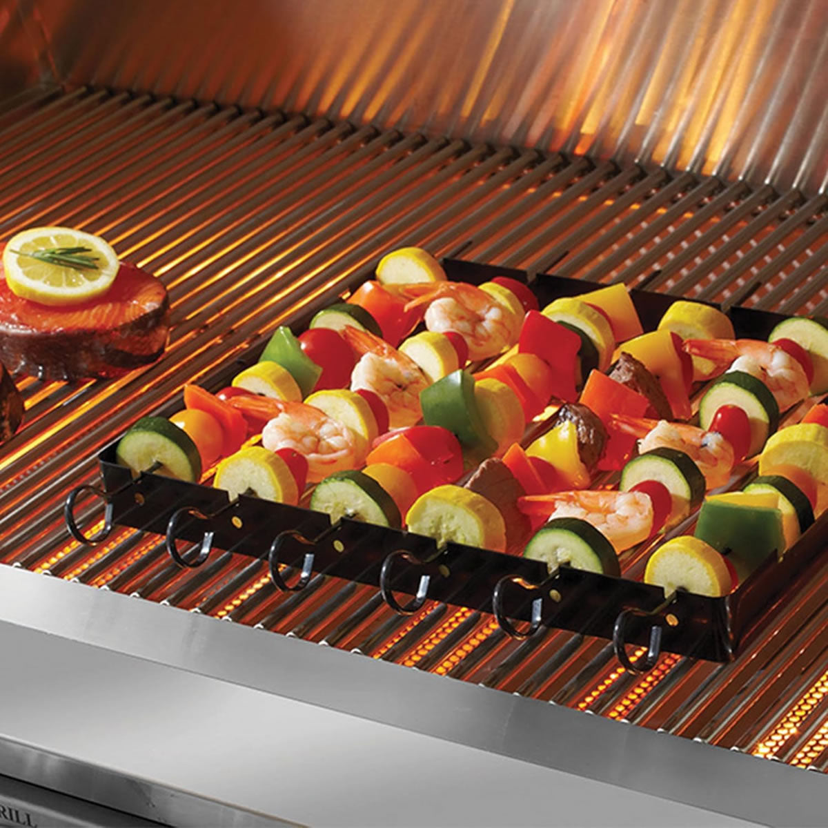 Mr. Bar-B-Q Kabob Rack & Skewers