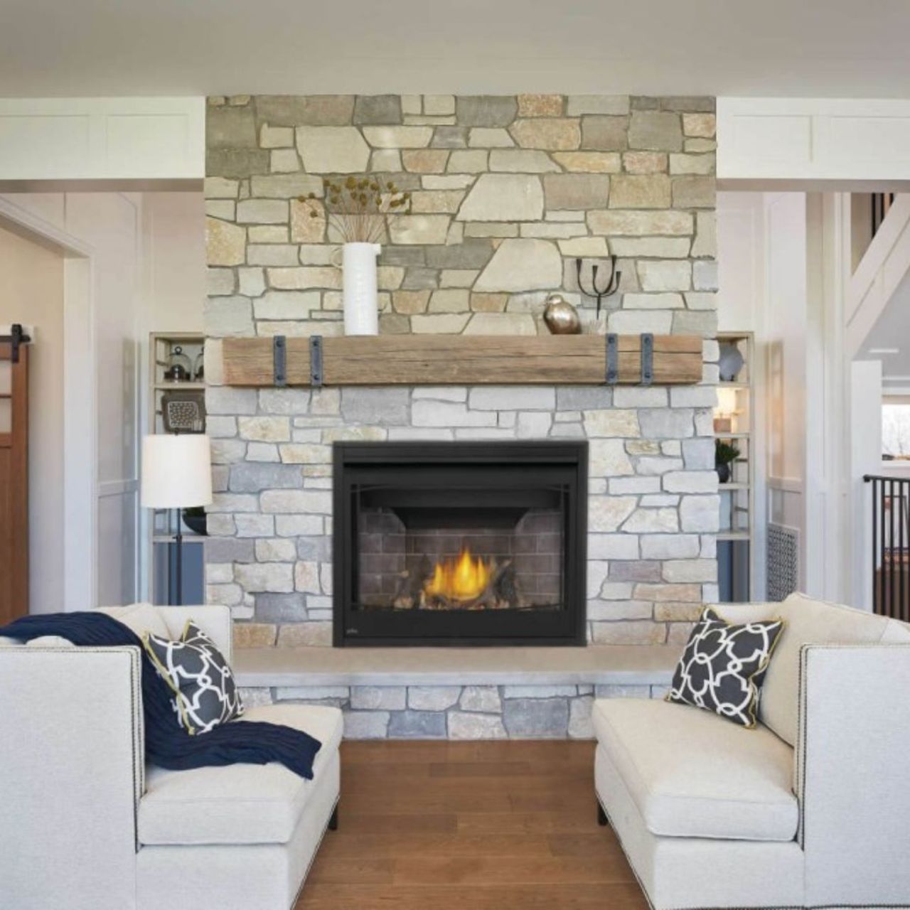 BAB Napoleon Ascent BX 42 Direct Vent Gas Fireplace BX42NTRE