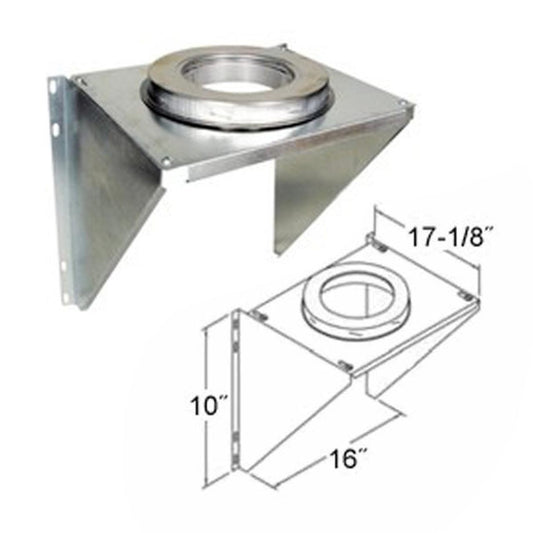 5" SuperPro Adjustable Wall Support - JSC5AWS