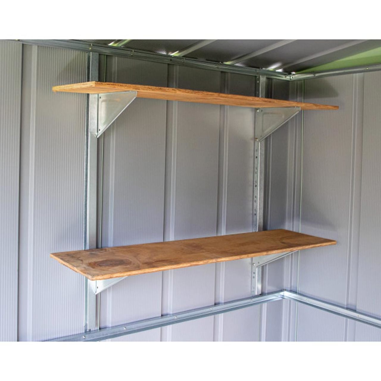 Shelf Kit - Hanger and Silver Brackets