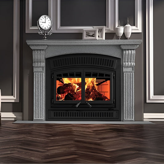 Ventis HEI350 ZCV EPA-Certified Wood Fireplace with Powerful Blower for Enhanced Heating