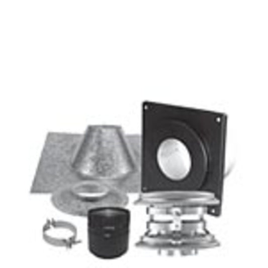 4" PelletVent Pro Flat Ceiling Vertical Kit - 4PVP-KVA