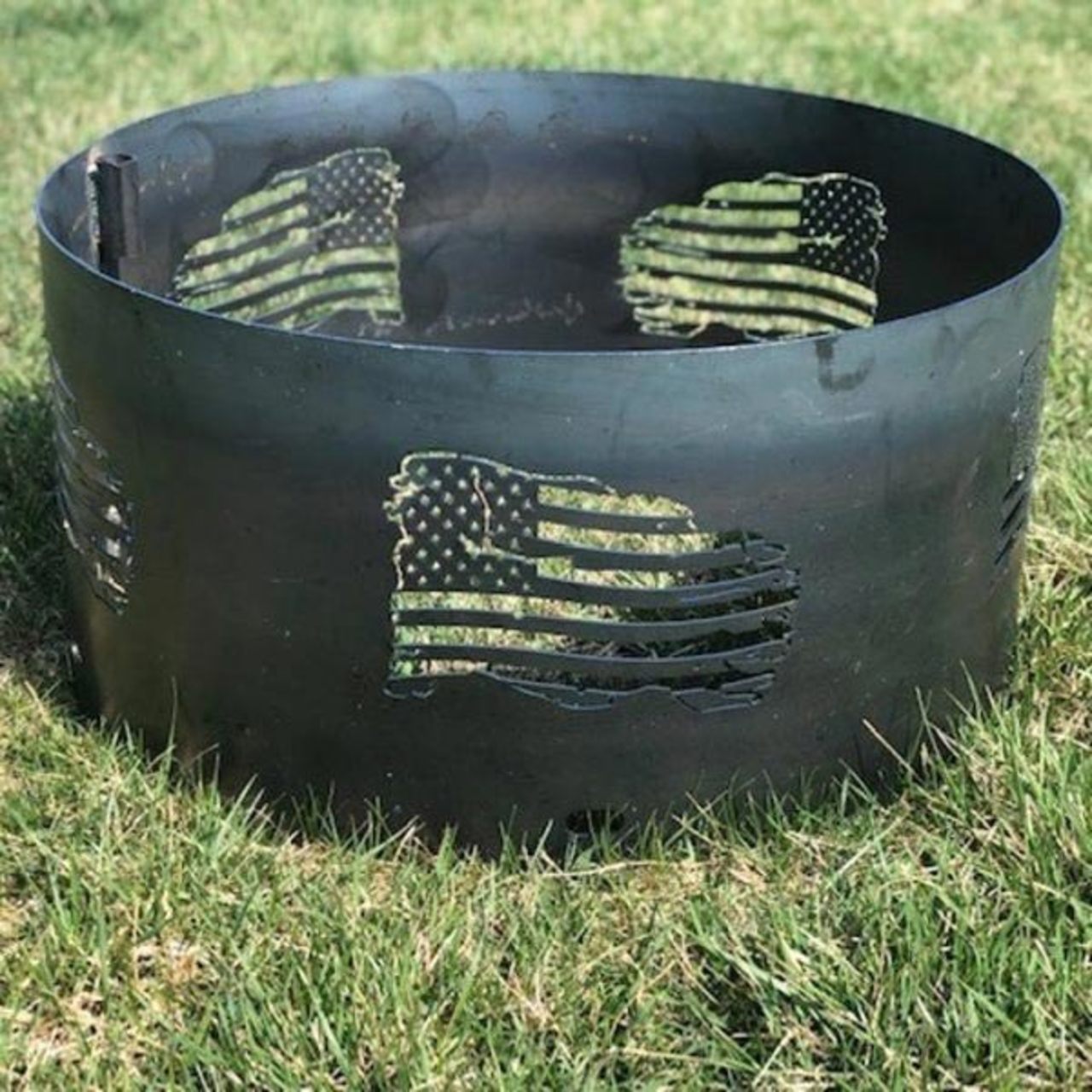 30" Wood Burning Firepit Rings - Multiple Design Options