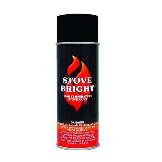 Stove Bright High Temperature Paint - Stove Pipe Black