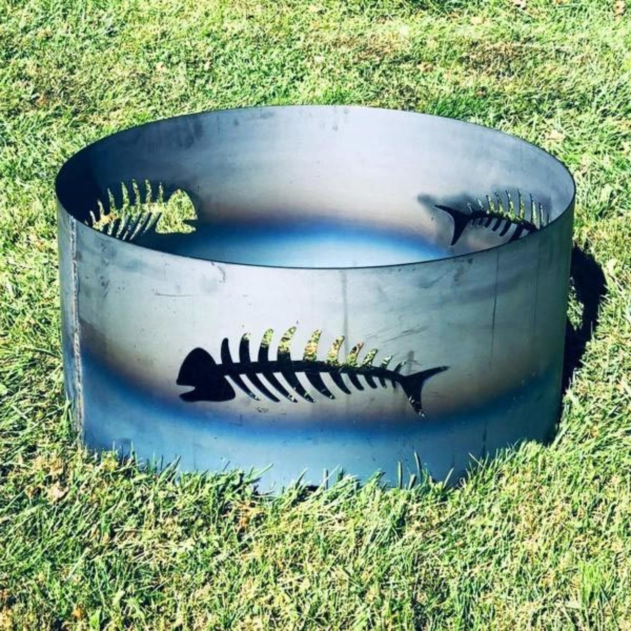 30" Wood Burning Firepit Rings - Multiple Design Options