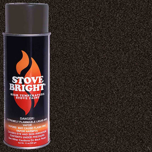 Stove Bright High Temp Paint - Rich Brown Metallic - 8124