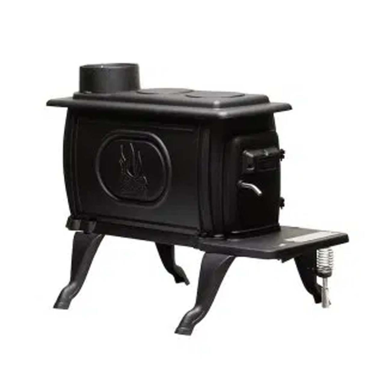Log Wood 2020 EPA Certified Wood Burning Stove - Black
