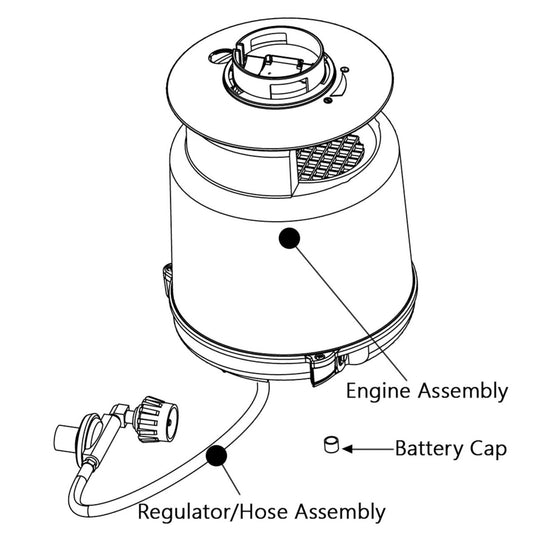 SkeeterVac 3100 Replacement Head