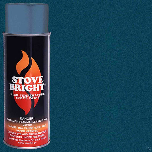Stove Bright High Temp Paint - Metallic Blue - 8105