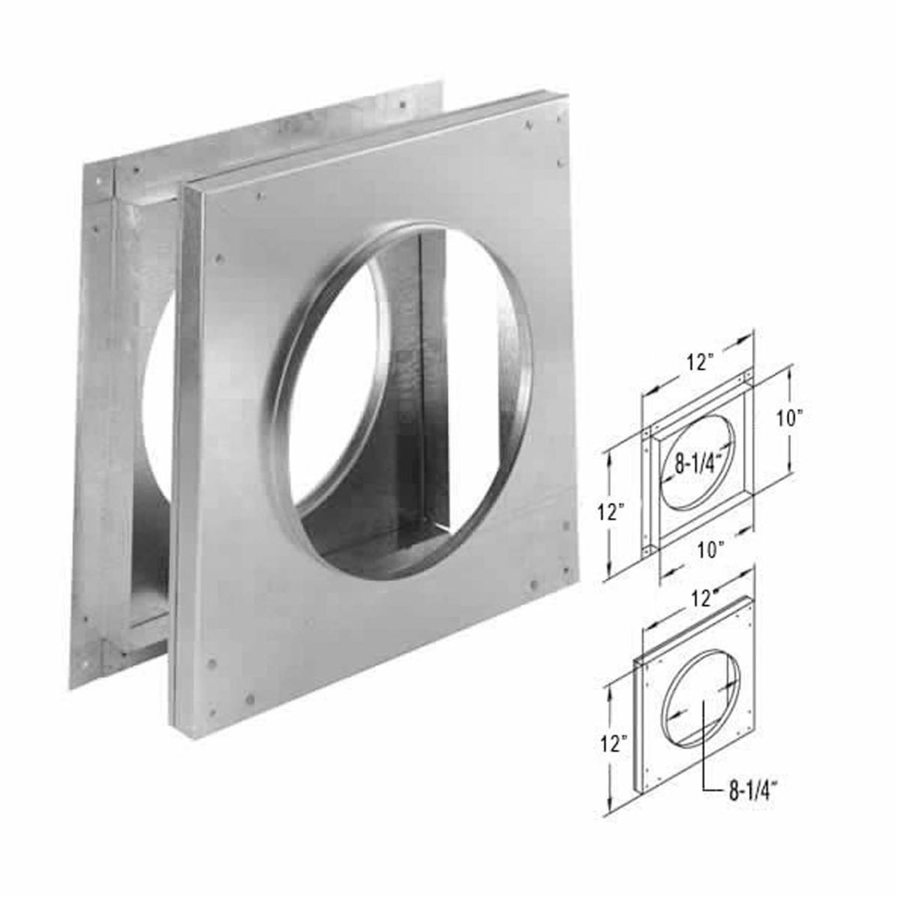 5" x 8" DirectVent Pro Wall Firestop - 58DVA-WFS