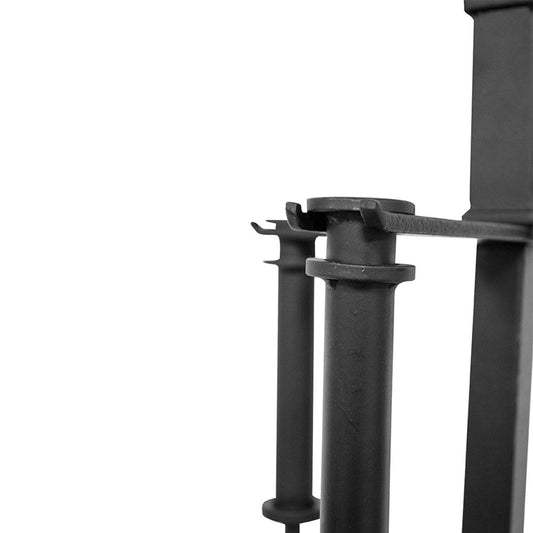 5-Piece Craftsman Fireset in Black