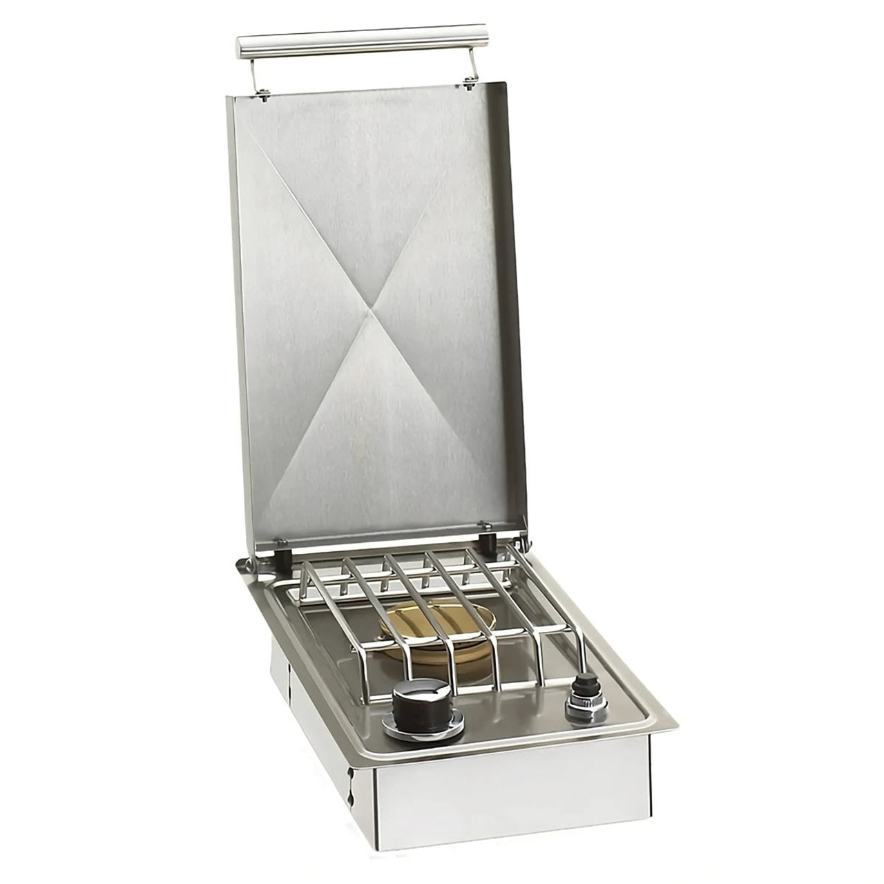 FireMagic Drop-In Single Side Burner with Hinged Lid - 3280-3280P