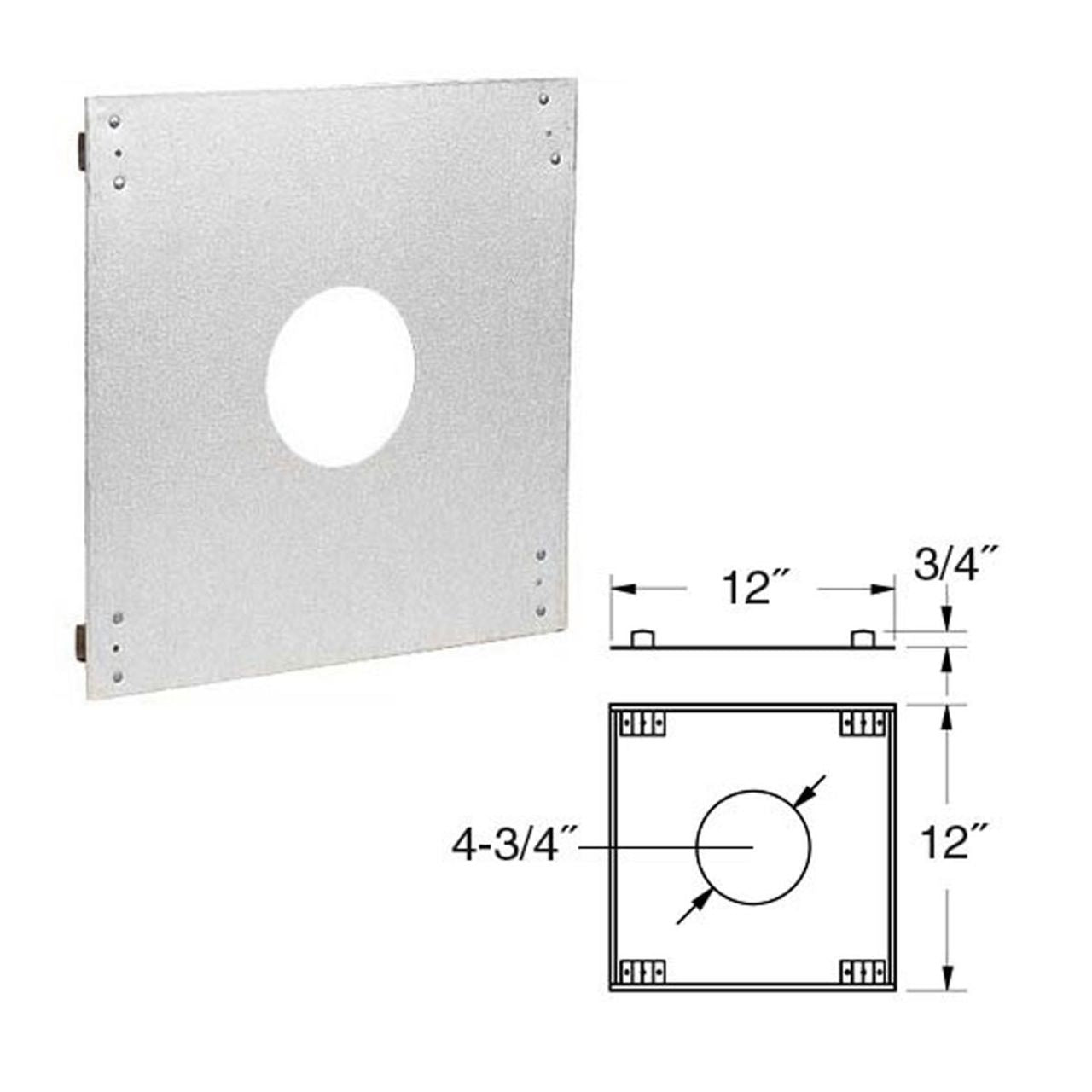 4" PelletVent Pro House Shield - 4PVP-HS