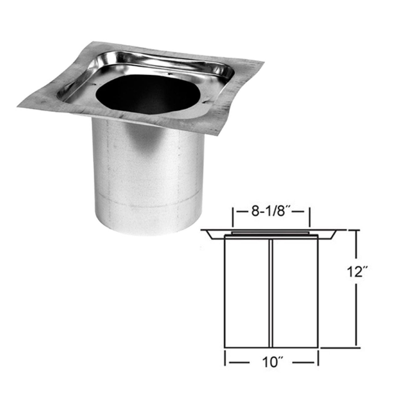 6" Selkirk Firestop-Joint Shield - 206465