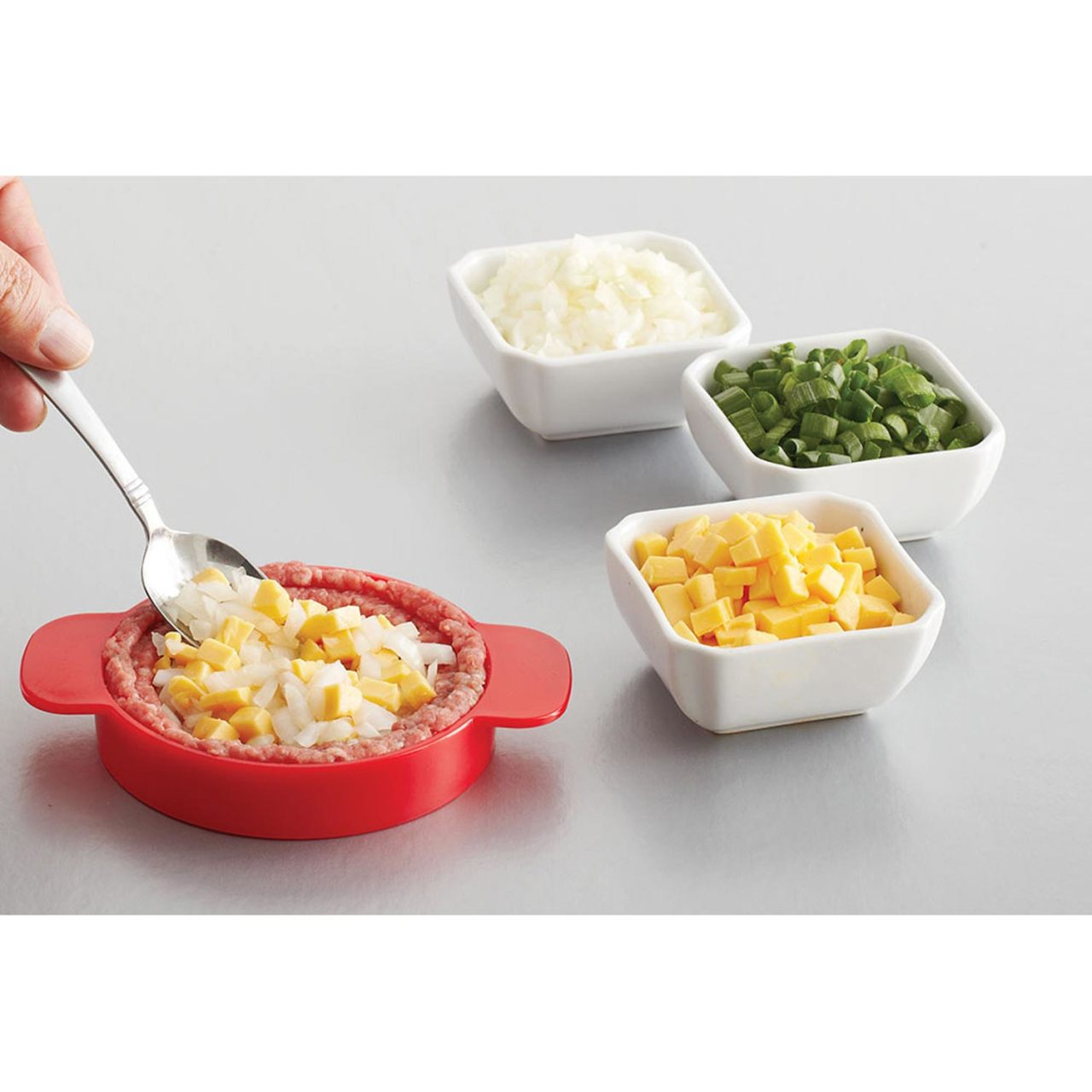 Stuffed Burger Press