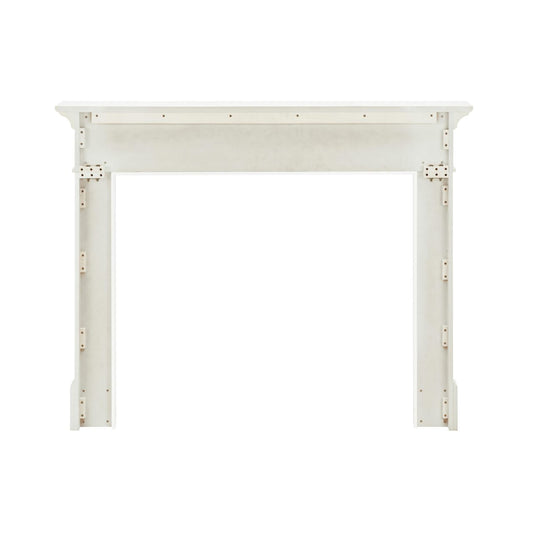 48" Jim MDF Fireplace Mantel by Pearl Mantels - White Paint Finish