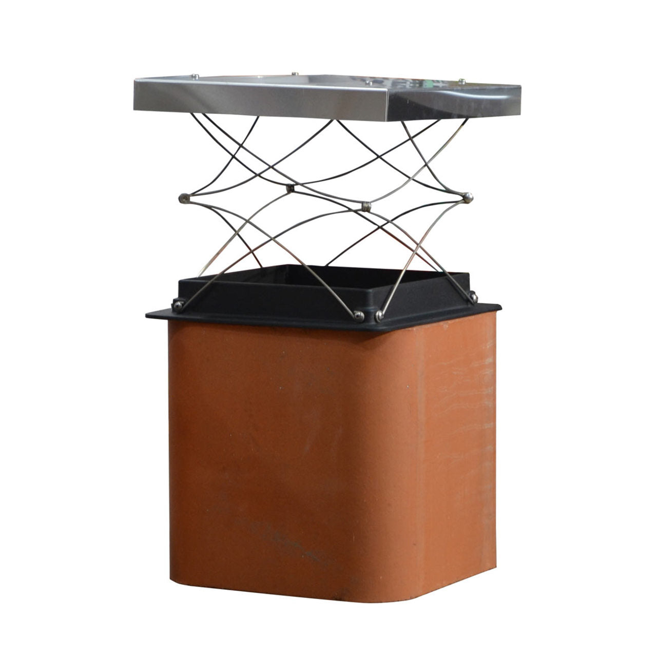 The Top Damper Chimney/Cap Damper- 8" x 17"