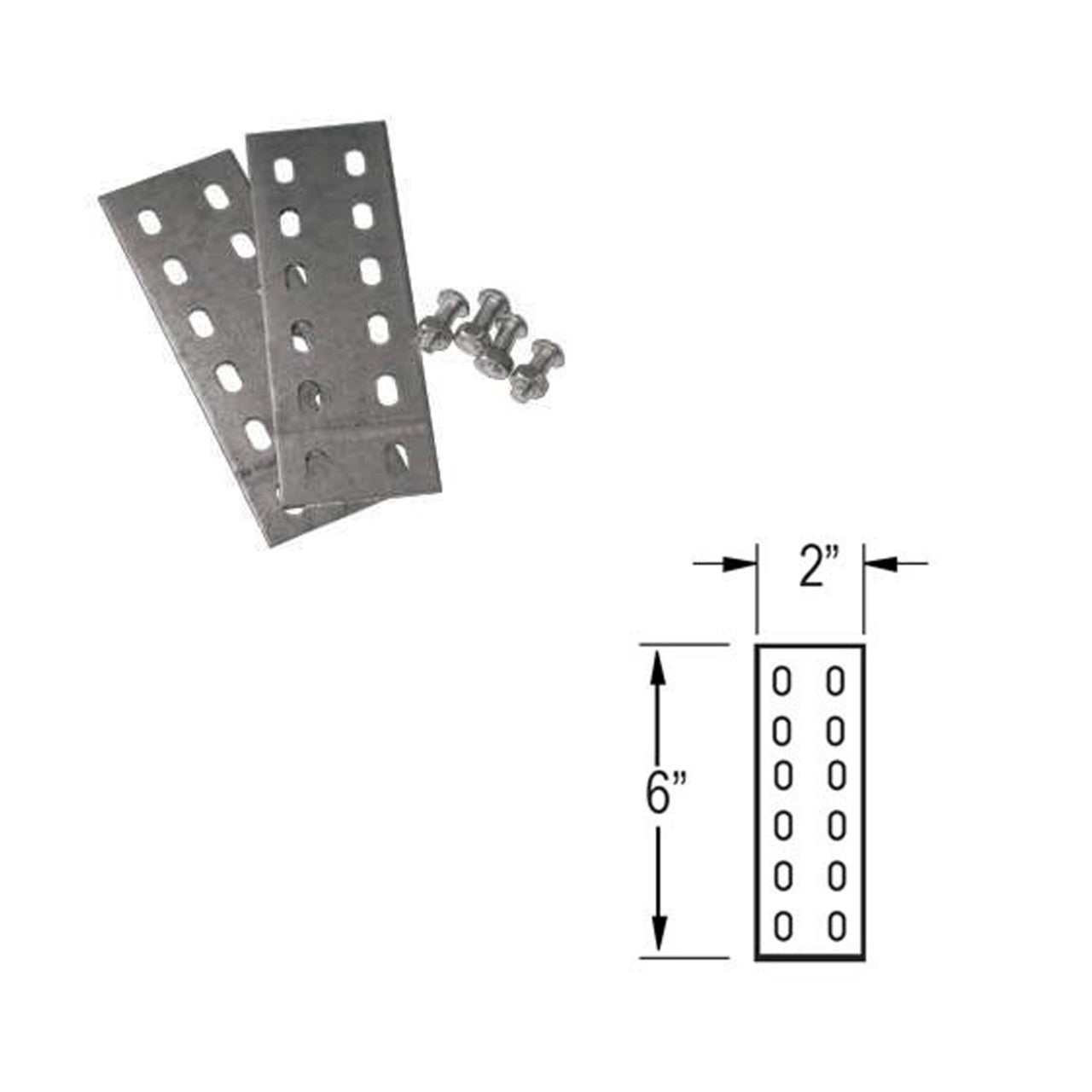 3" PelletVent Pro Wall Strap Extension - 3PVP-WSA-EXT