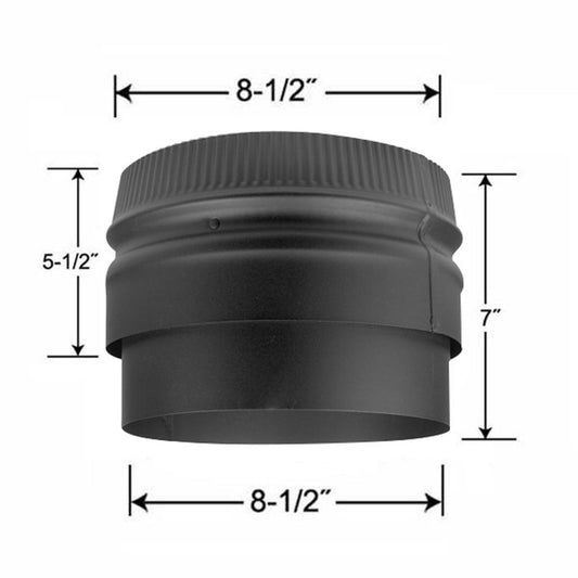 8" DSP Flush Stove Adaptor - DSP-8-FSA
