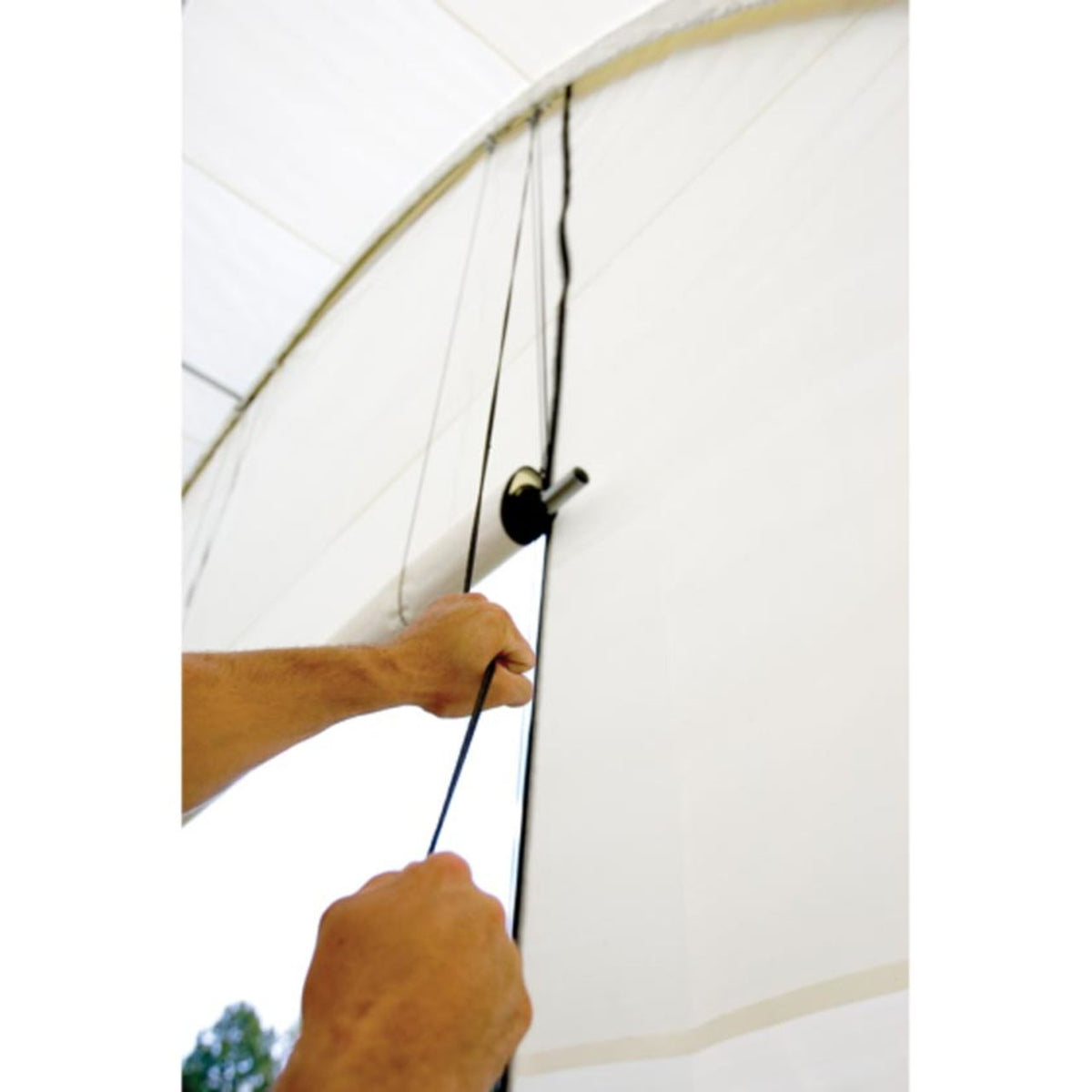 Enclosure Walls Kit ONLY for ShelterLogic UltraMax 30' x 50' Canopy - White