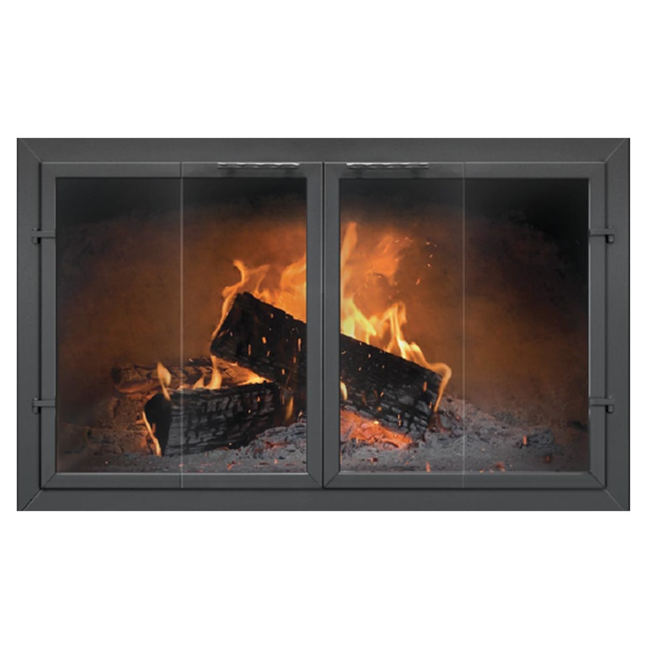 Normandy Bi-Fold Custom Masonry Fireplace Door – Northline Express