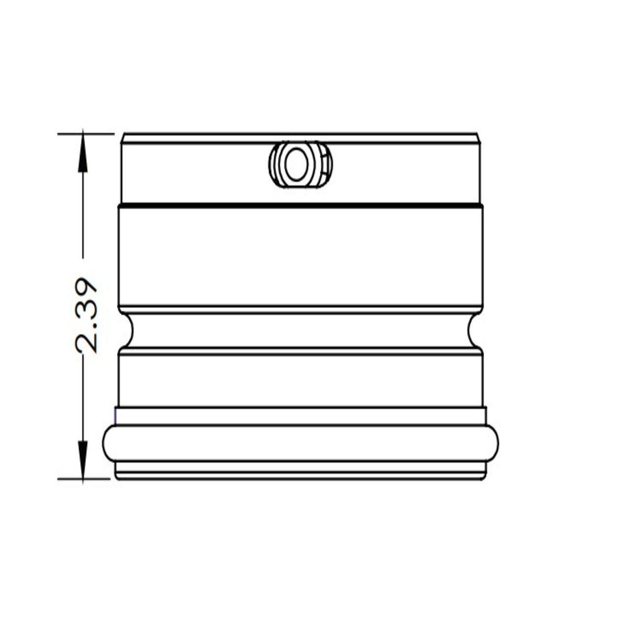 4" PelletVent Pro Black Clean-Out Tee Cap - 4PVP-COB1