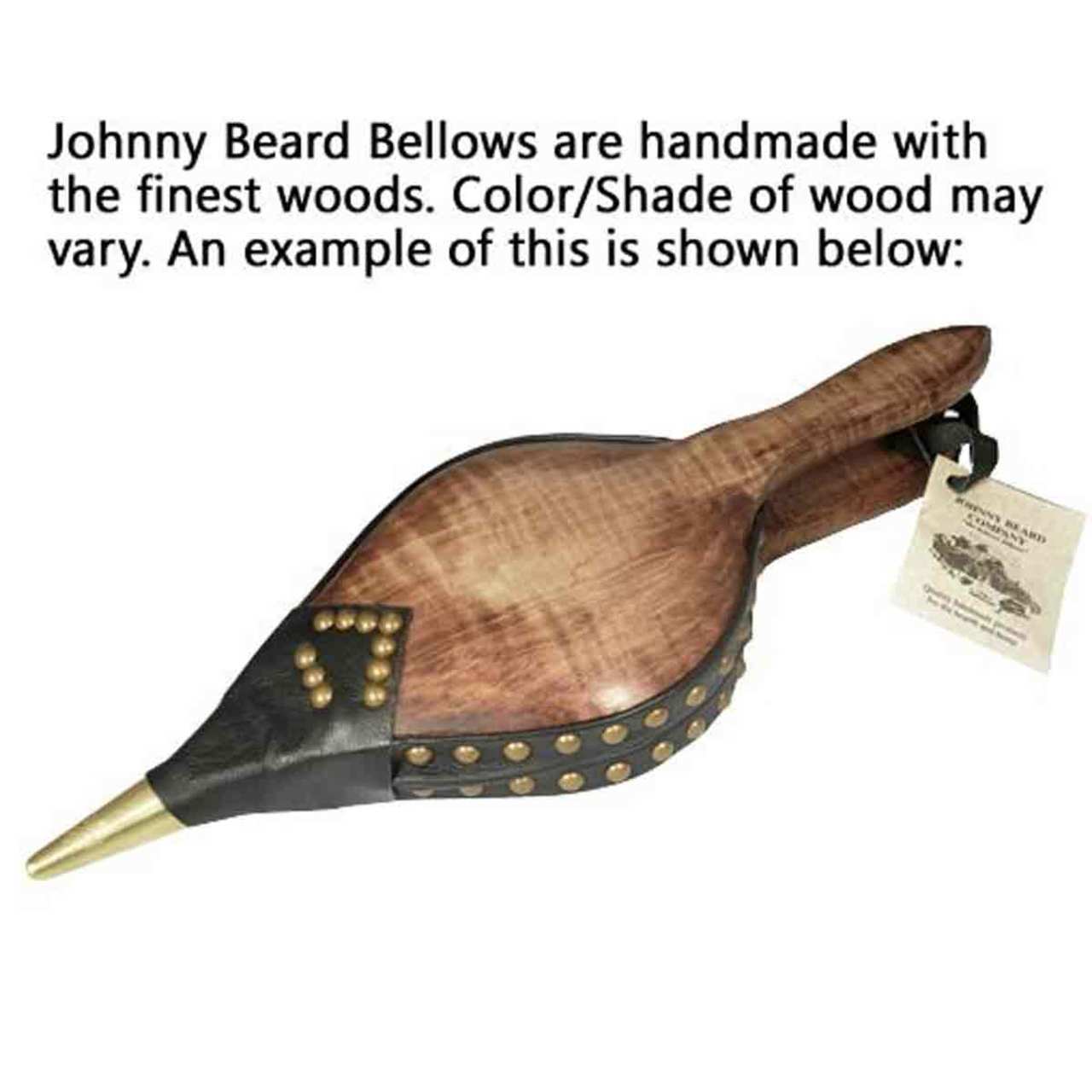 Johnny Beard Special Edition Tiger Maple Bellows