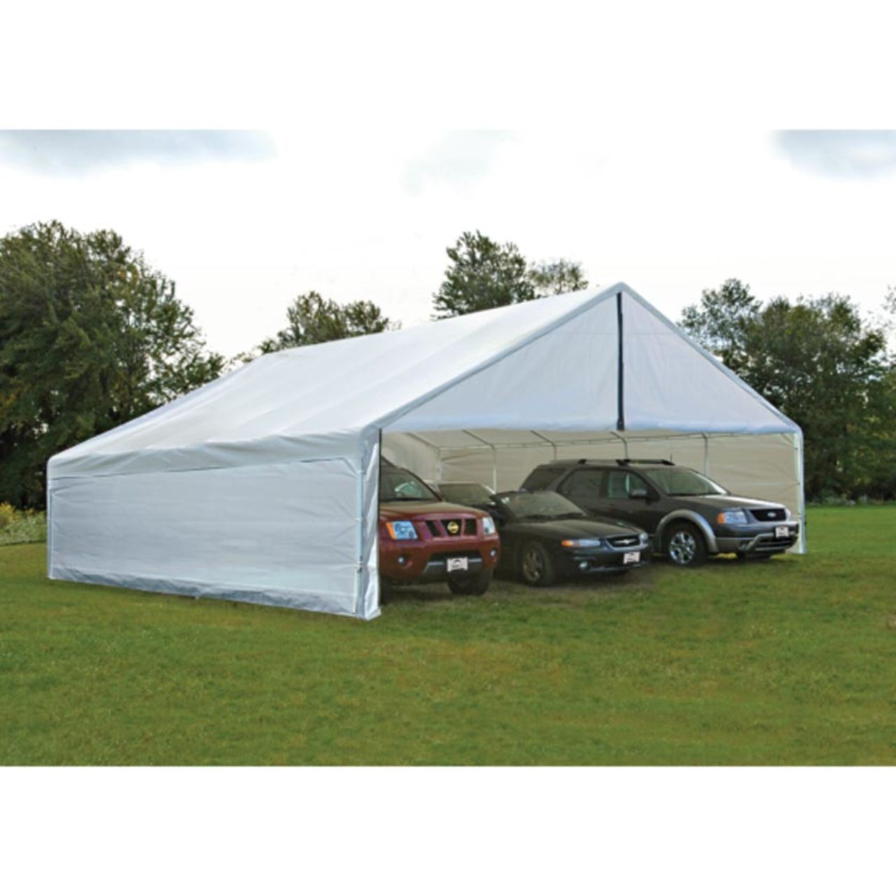 Enclosure Wall Kit ONLY for ShelterLogic UltraMax 30' x 30' - White