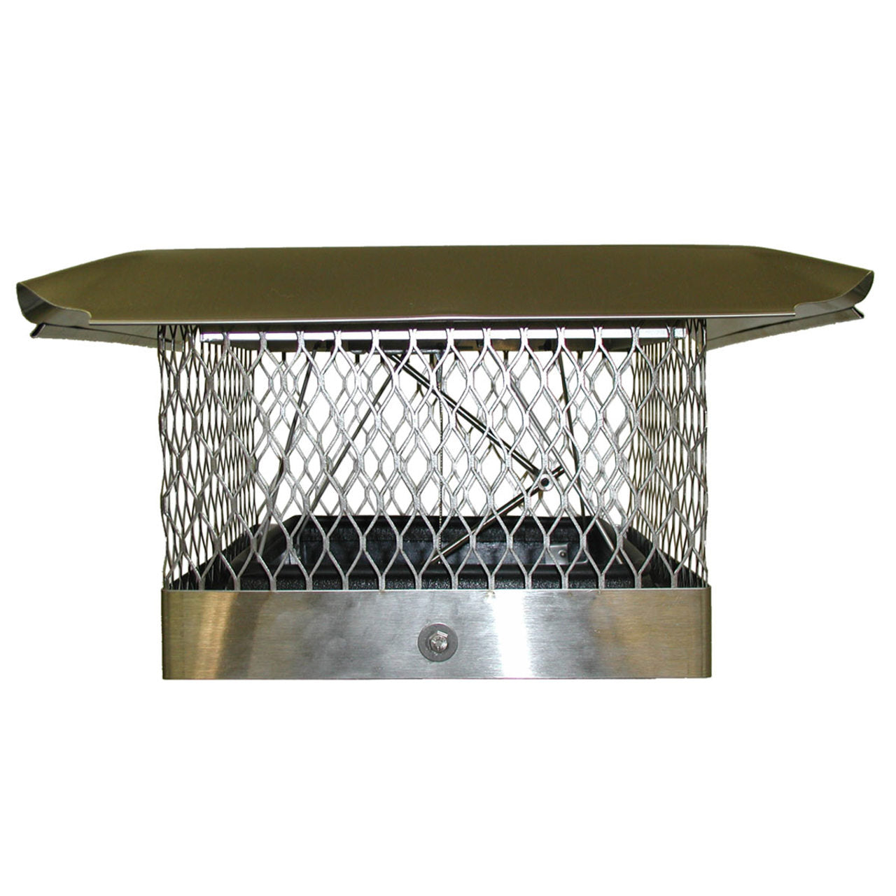 8" x 17" Energy Saving Steel Top Damper Plus