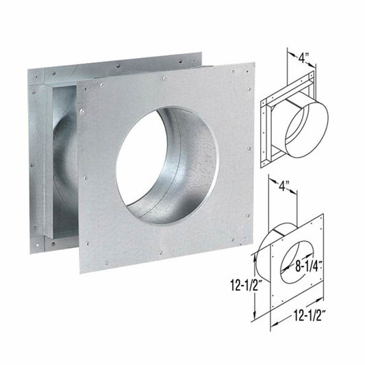 5" x 8" DirectVent Pro Wall Thimble - 58DVA-WT
