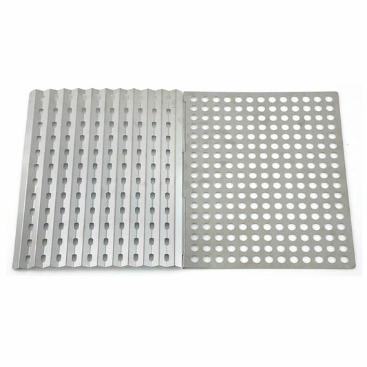 Mr. Bar-B-Q Stainless Steel Dual-Sided Barbecue Sheet