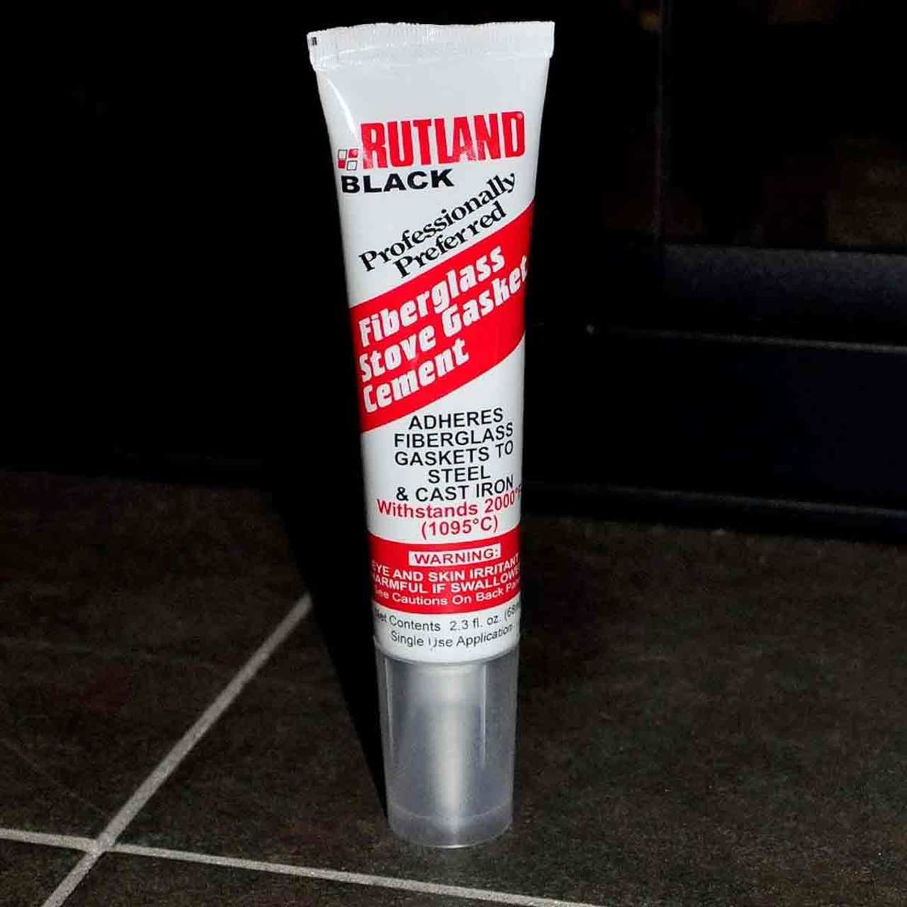 Black Stove Gasket Cement - E-Z Spread