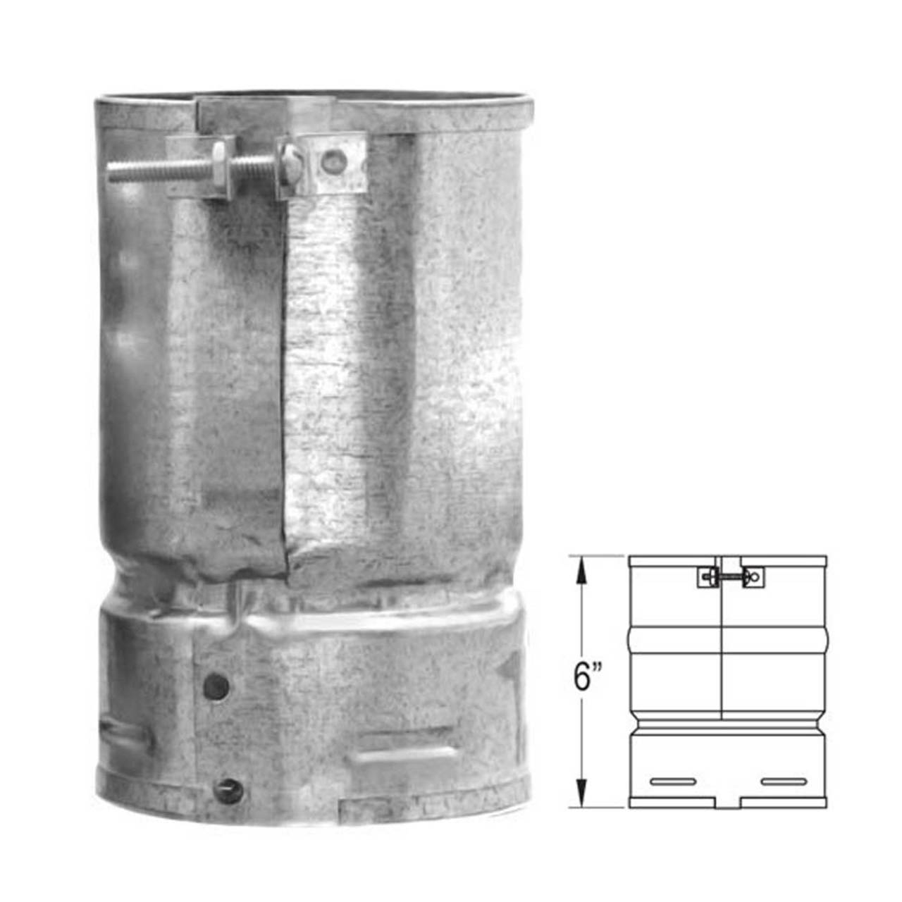 3" DuraFlexAL Female Flex Adapter - 3DFA-FA