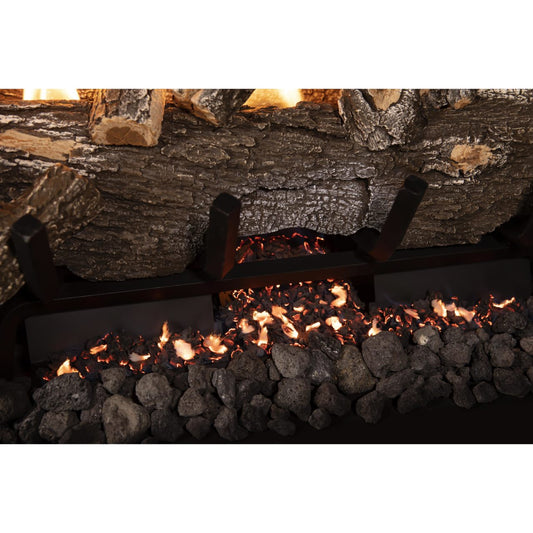 Grand Canyon 30" Weathered Oak Gas Log Set - Vent Free