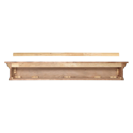 60" Savannah Fireplace Shelf by Pearl Mantels - Taos Finish