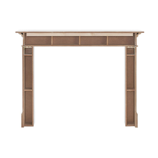 48" Radford MDF Fireplace Mantel by Pearl Mantels - White Paint Finish