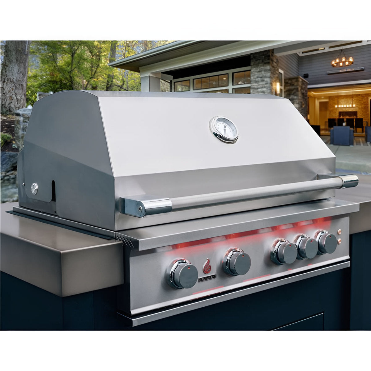 TrueFlame 3-5 Burner Gas Grill - LP-NG