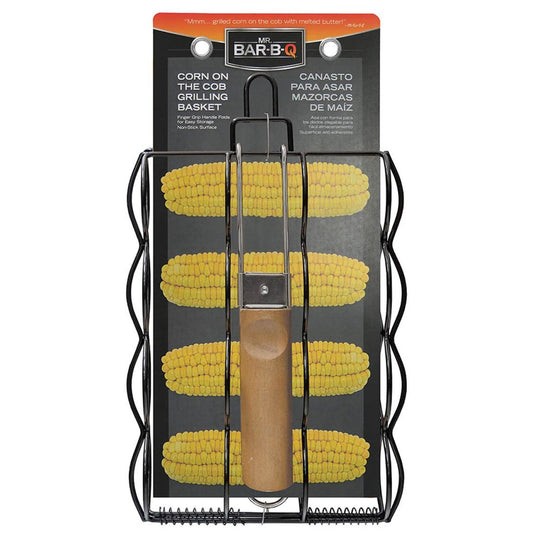 Non-Stick Corn Grill Basket With Folding Handle